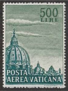 1958 - Cupola Basilica di San Pietro L. 500 ... 