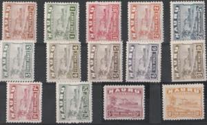 1924-48 - Soggetti diversi, 14 valori n. ... 