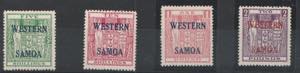 1955 - Soprastampati WESTERN SAMOA n. ... 