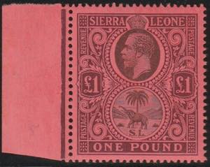 1912 - Effige di Giorgio V £ 1 n. 128. SPL