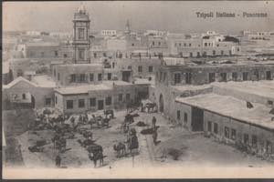 Cartolina viaggiata, Tripoli ltaliana, ... 