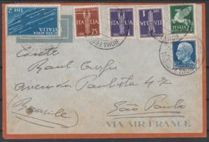 1936 Lettera di posta aerea diretta in ... 