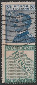 1924-25 - 25 c. Reinach n. 7. Cat. € ... 