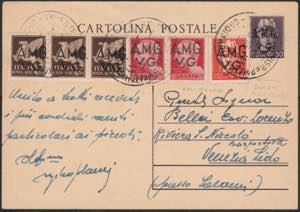 1946 Venezia Giulia - intero postale c. 50 ... 