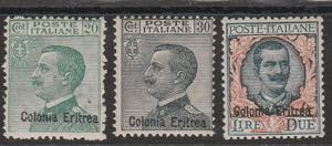 1925 - Soprastampati Colonia Eritrea n. ... 