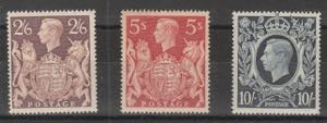 1953 - Effigie di Re Giorgio VI, la serie ... 