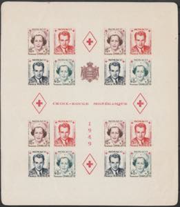 1949 - Pro Croce Rossa i foglietti ... 