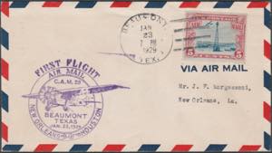 23/9/1929 - Primo volo New Orleans - ... 