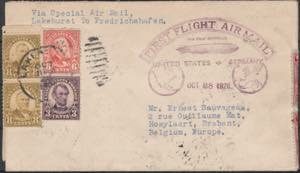 28/10/1928 - Primo volo via Graf Zeppelin ... 