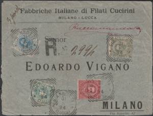 1894 - Umberto I quadricolore, molto bella ... 