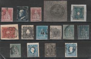 Antichi Stati - Lotto di francobolli usati, ... 