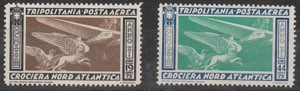 1933 - Crociera Balbo n . A28/A29. Cat. € ... 