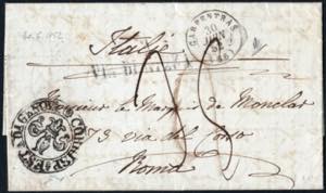 Francia - 30/6/1852 - Lettera in franchigia ... 