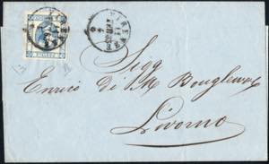 11/2/1863 - Lettera da Firenze per Livorno ... 