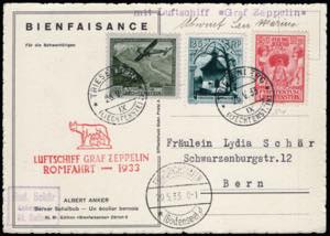 Liechtenstein - 26/5/1933 - Lancio su ... 