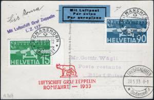 Svizzera - 26/5/1933 - Cartolina con foto ... 