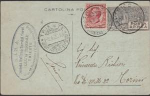 5/4/1926 - Cartolina commemorativa della ... 