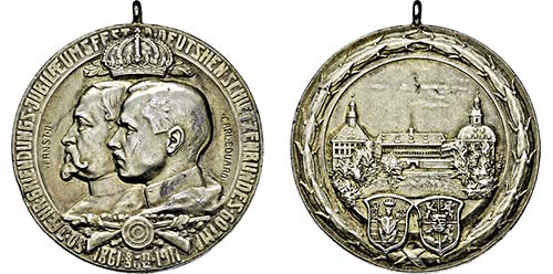 GOTHA, STADT   Medaille 1895 VII. ... 