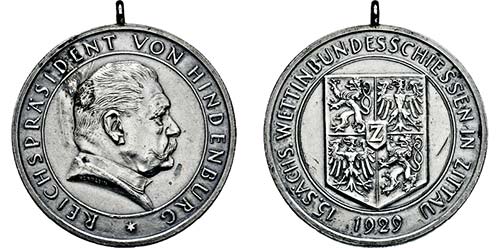 ZITTAU, STADT   Medaille 1902 ... 
