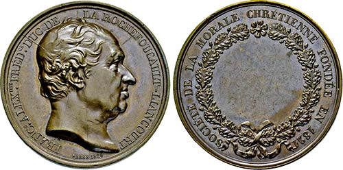 Lot o.J. von Bronzemedaillen (1816 ... 