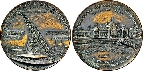 Große Bleigußmedaille 1897 ... 