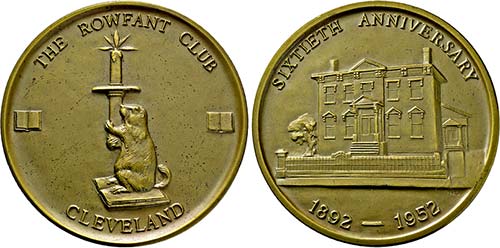 Bronzemedaillon 1952 (Medallic Art ... 