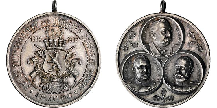 BERLIN, STADT   Medaille 1907 ... 
