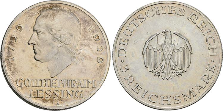 WEIMARER REPUBLIK   3 Reichsmark ... 
