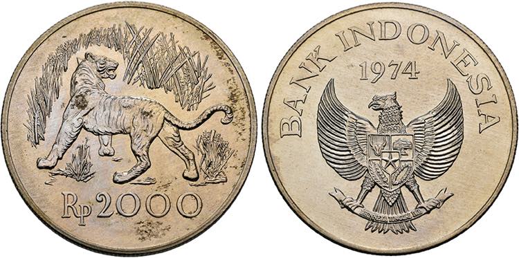 INDONESIEN   100000 Rupiah 1974 ... 