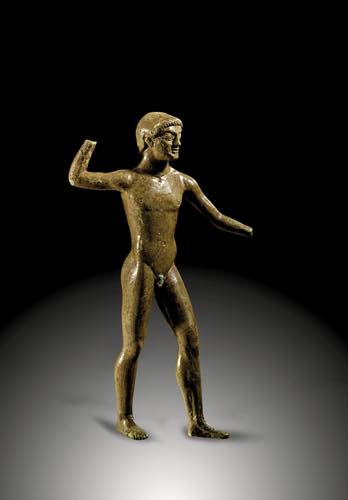OBJEKTE AUS METALL    Statuette ... 