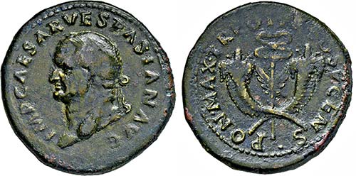 VESPASIANUS. 69-79, Rom oder ... 