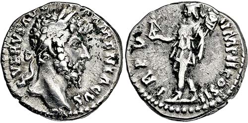 LUCIUS VERUS. 161-169, Denar. ... 