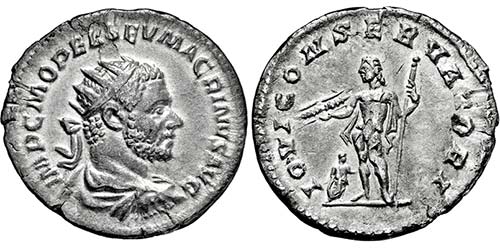 MACRINUS. 217-218, Antoninian. ... 