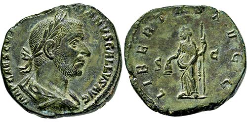 TREBONIANUS GALLUS. 251-253, ... 