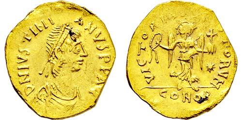JUSTINIANUS I. 527-565, ... 