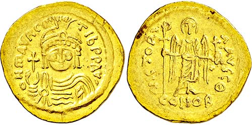 MAURICIUS TIBERIUS. 582-602, ... 