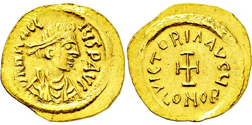 HERACLIUS. 610-641, Au-Tremissis.. ... 