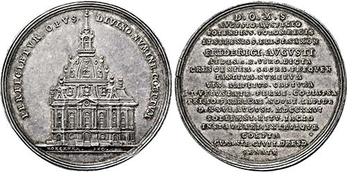 DRESDEN, STADT   - Medaille 1726 ... 