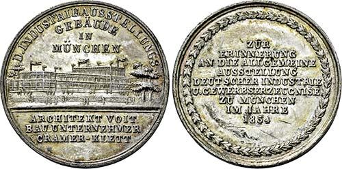 MÜNCHEN, STADT   - Medaille 1854 ... 