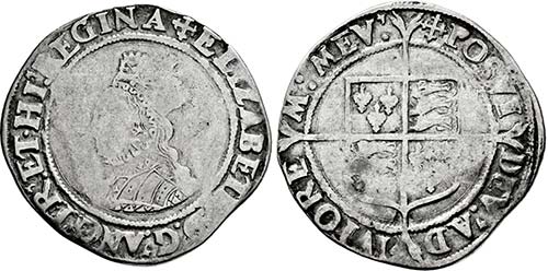 Elizabeth I. 1558-1603, Shilling ... 