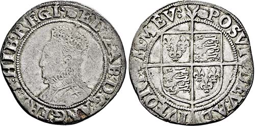 Elizabeth I. 1558-1603, Shilling ... 