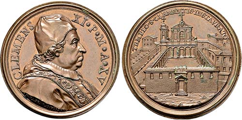 Clemens XI. Albani. 1700-1721, ... 