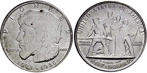 Philadelphia.Half Dollar 1936 ... 