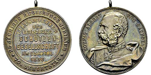 LEIPZIG,STADT   - Medaille 1898 ... 