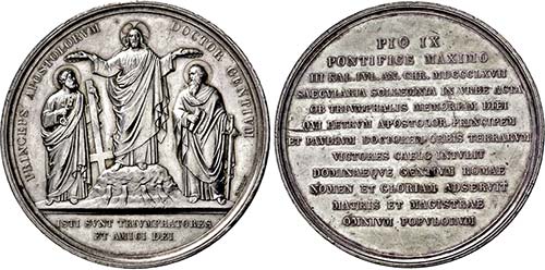 VATIKANSTAAT   - Pius IX. ... 