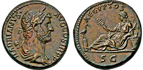 HADRIANUS. 117-138, As. ... 