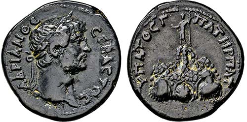 HADRIANUS. 117-138, Kappadokien, ... 