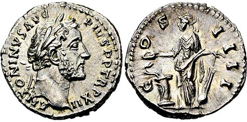 ANTONINUS PIUS. 138-161, Denar. ... 