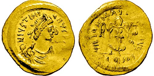 JUSTINIANUS I. 527-565, ... 