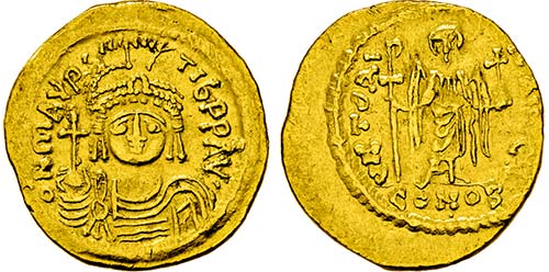 MAURICIUS TIBERIUS. 582-602, ... 